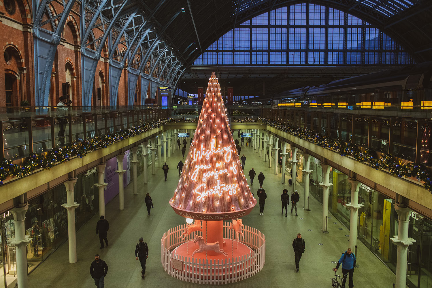 St. Pancras' 2020 Christmas Tree EL&N's Tree of Hope