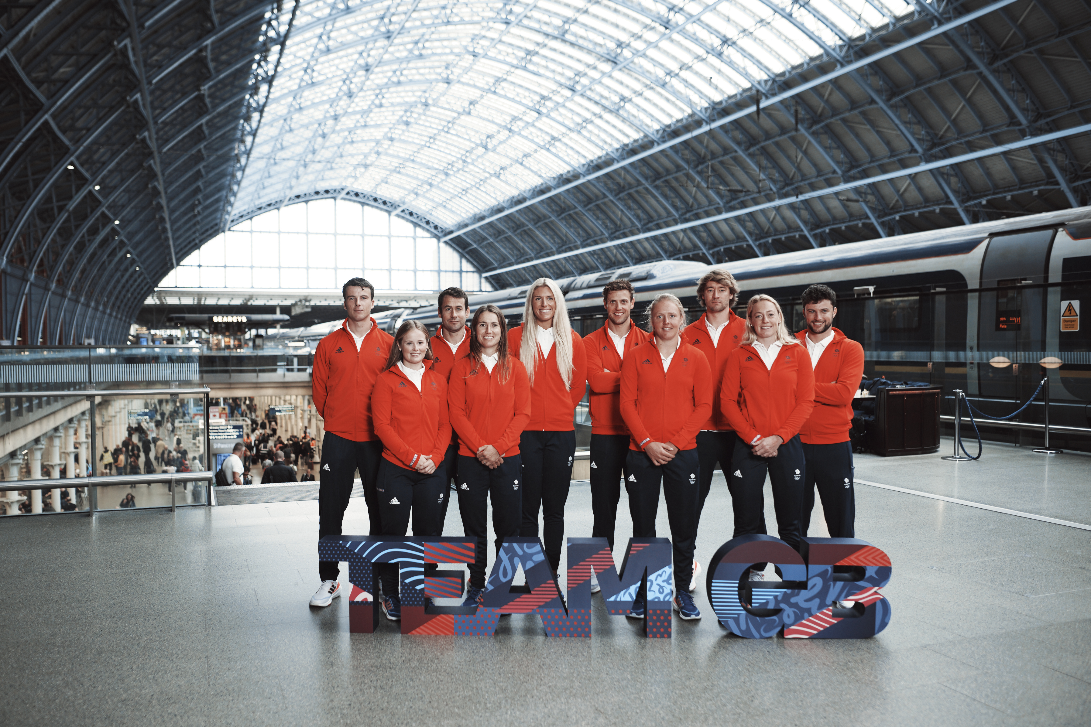 Team GB Reveals First Athletes For Paris 2024 At St Pancras International   Bd Teamgb Sailing Launch Capture 0020 